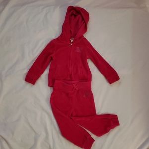 Toddler Girl Juicy Couture Sweatsuit